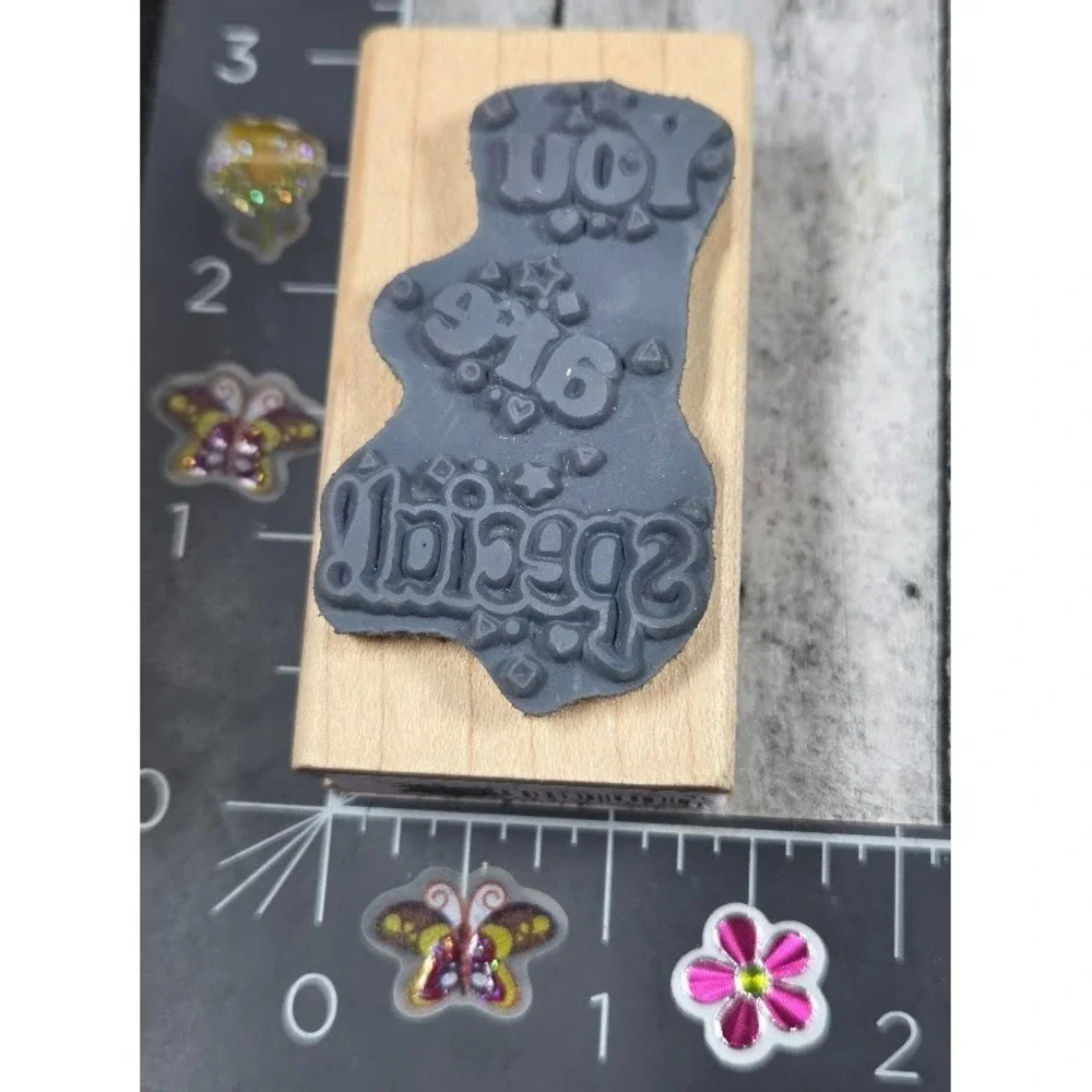 Stampendous You Are Special 1994 Rubber Stamp Wood #A65